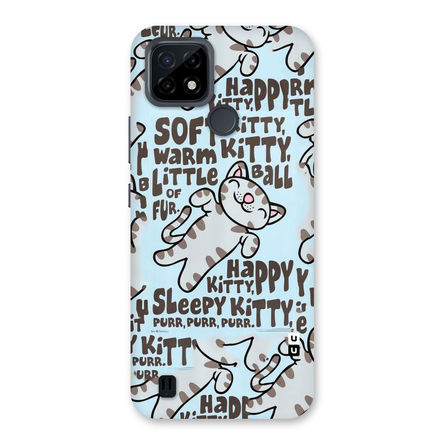 Kitty Pattern Back Case for Realme C21