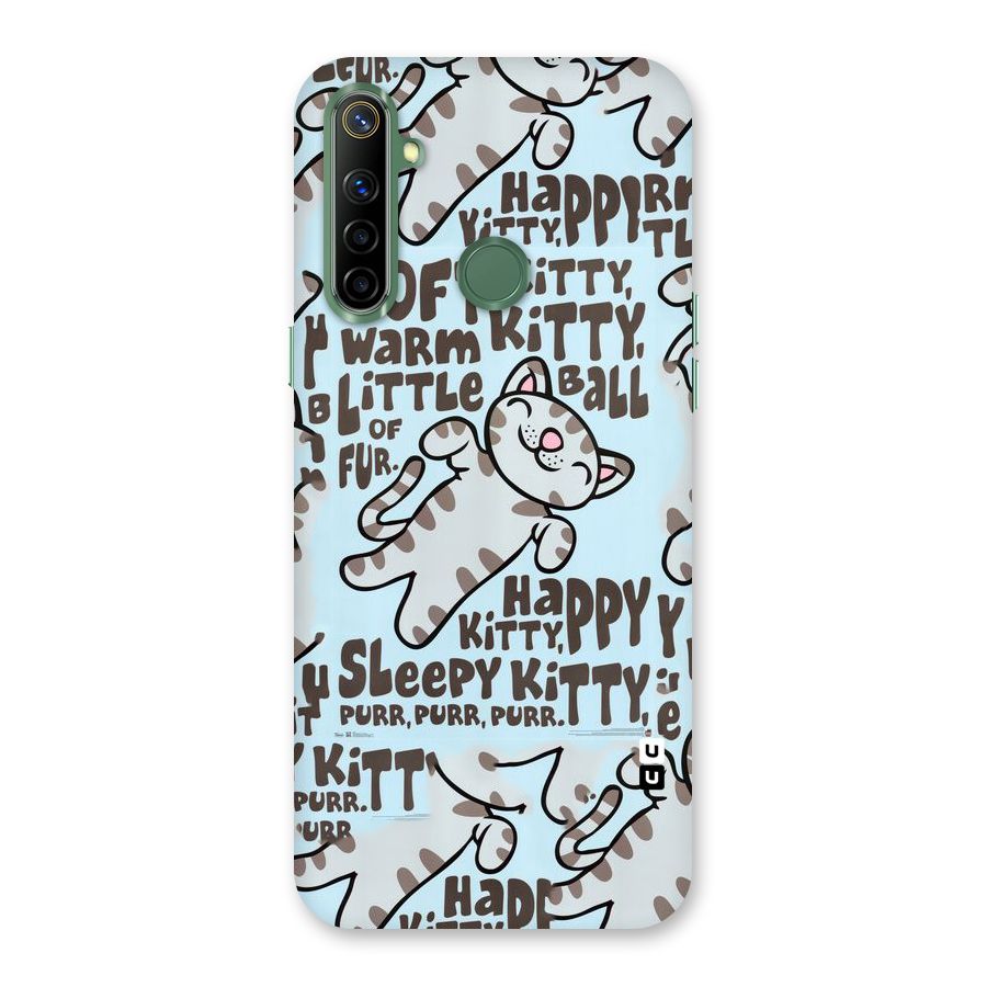 Kitty Pattern Back Case for Realme Narzo 10