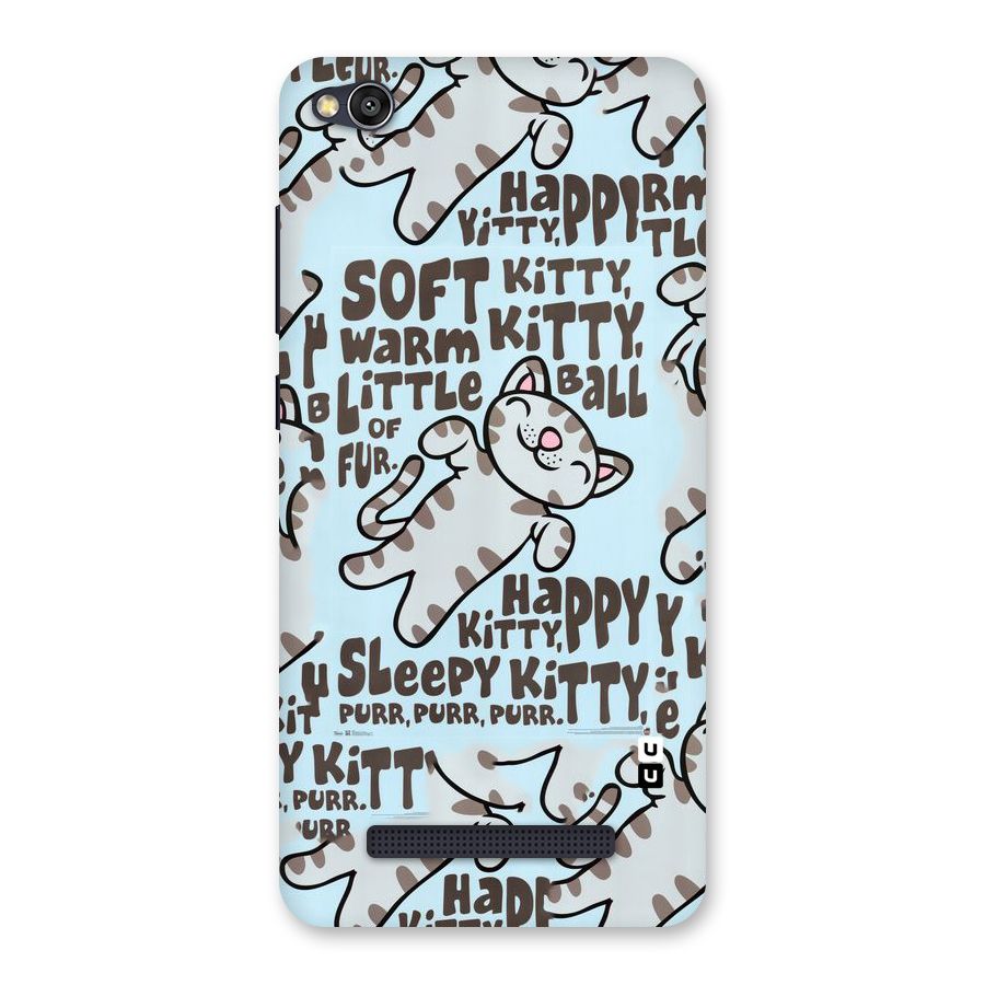 Kitty Pattern Back Case for Redmi 4A