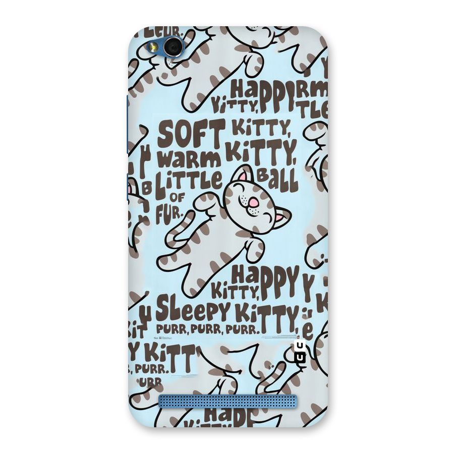 Kitty Pattern Back Case for Redmi 5A