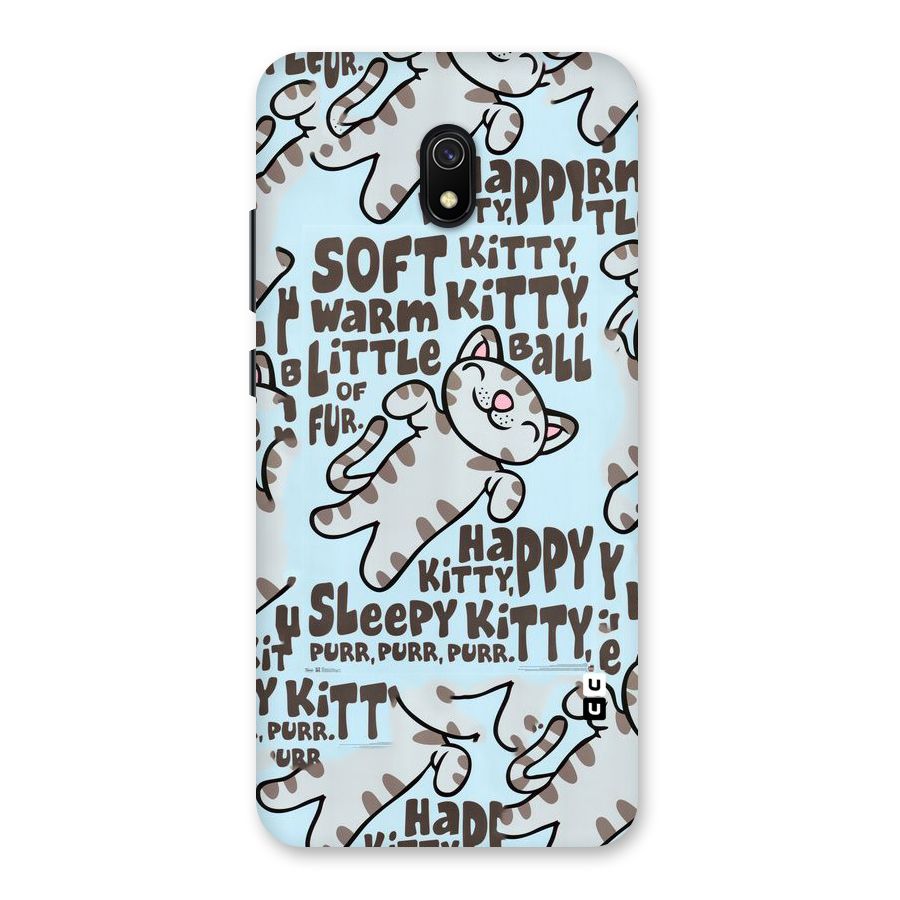 Kitty Pattern Back Case for Redmi 8A