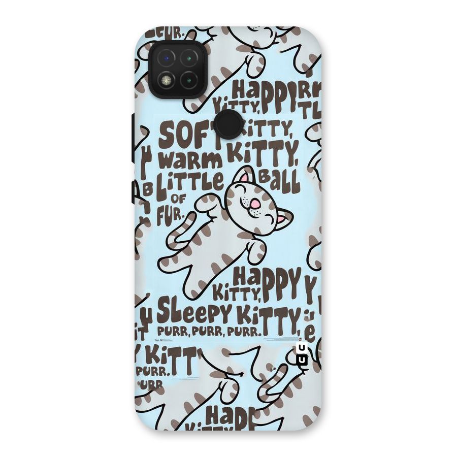 Kitty Pattern Back Case for Redmi 9