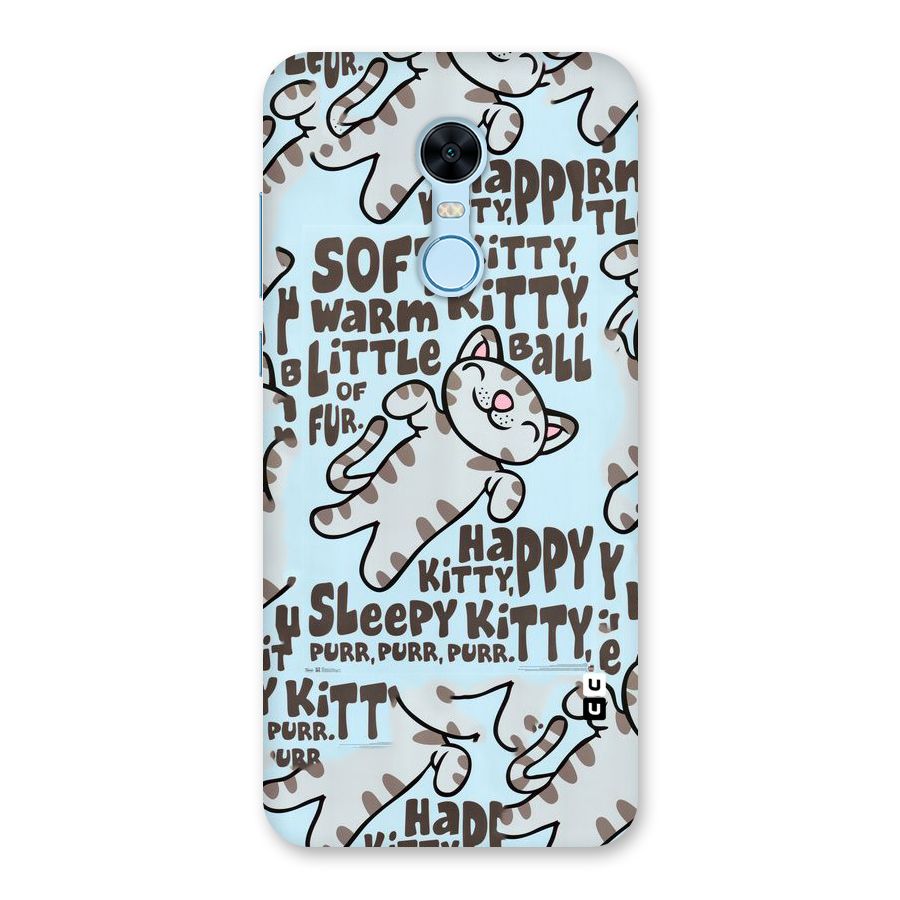 Kitty Pattern Back Case for Redmi Note 5
