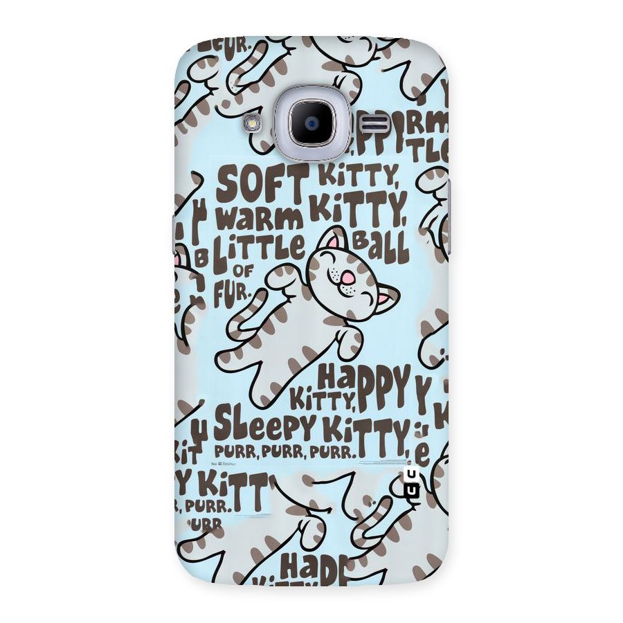 Kitty Pattern Back Case for Samsung Galaxy J2 2016
