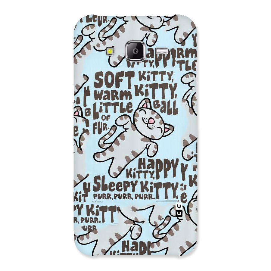 Kitty Pattern Back Case for Samsung Galaxy J2 Prime