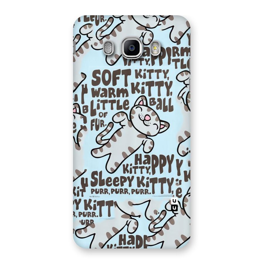 Kitty Pattern Back Case for Samsung Galaxy J5 2016