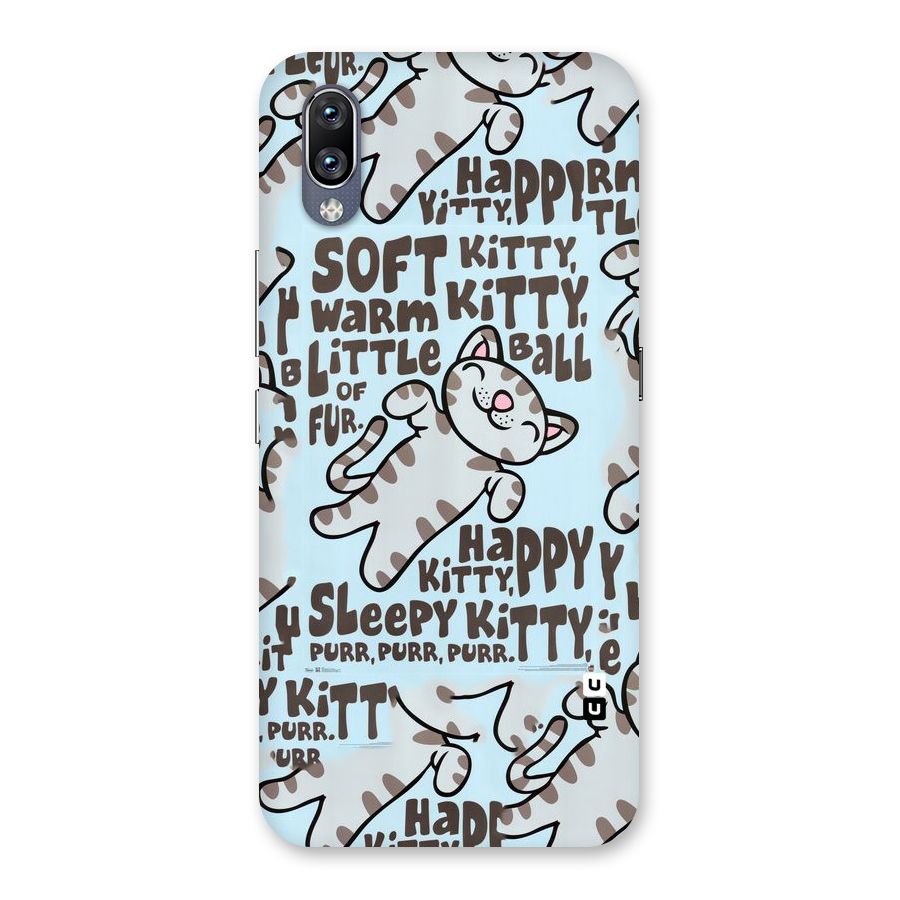 Kitty Pattern Back Case for Vivo NEX