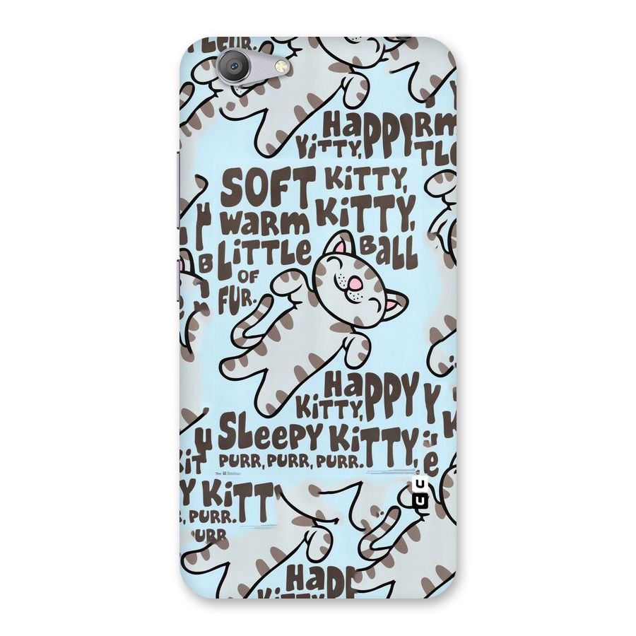 Kitty Pattern Back Case for Vivo Y53