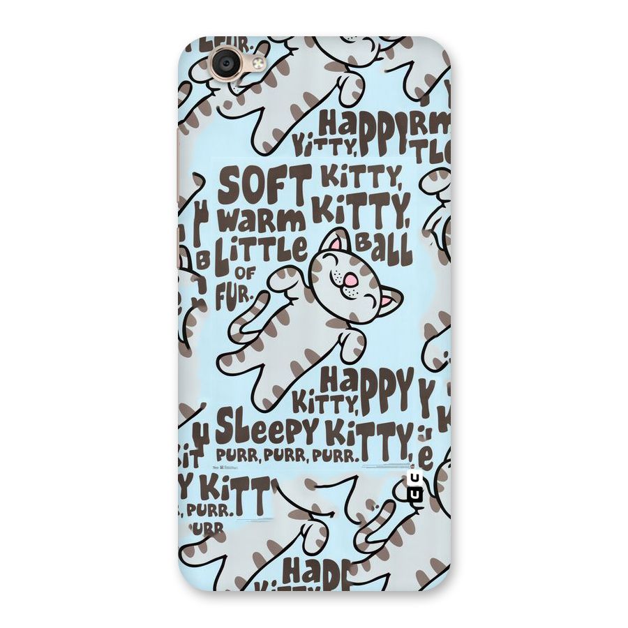 Kitty Pattern Back Case for Vivo Y55s