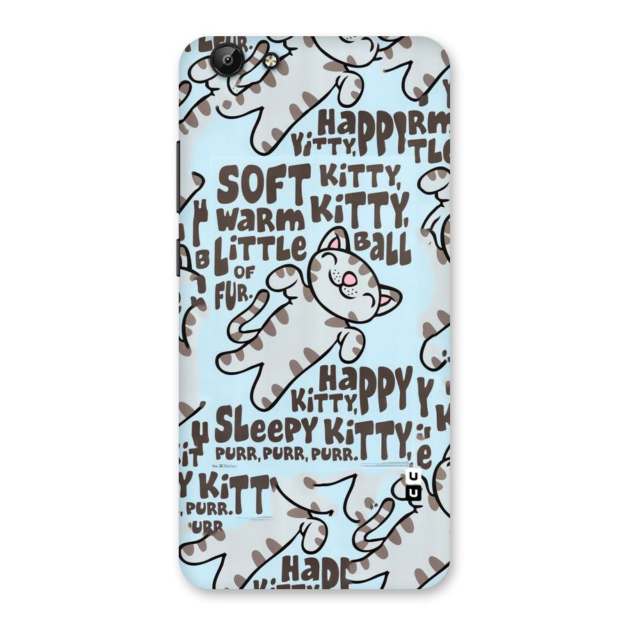 Kitty Pattern Back Case for Vivo Y69