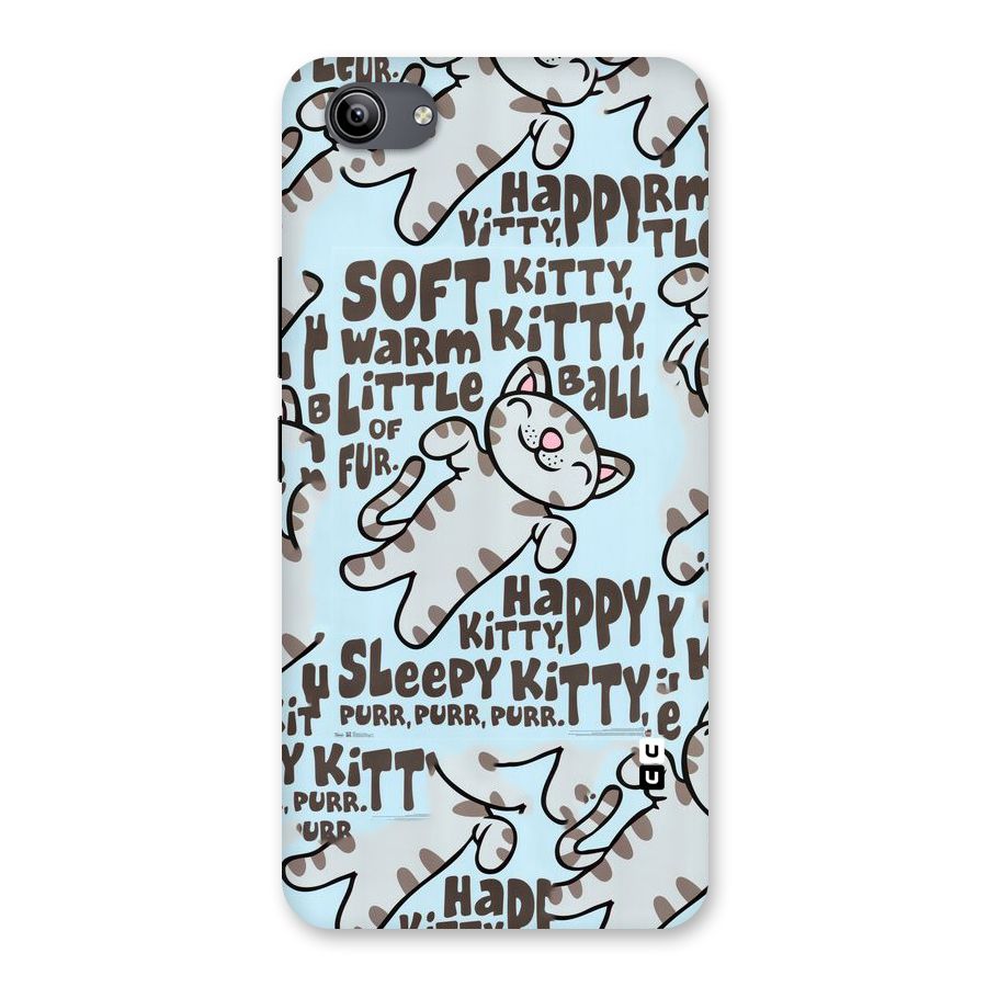 Kitty Pattern Back Case for Vivo Y81i