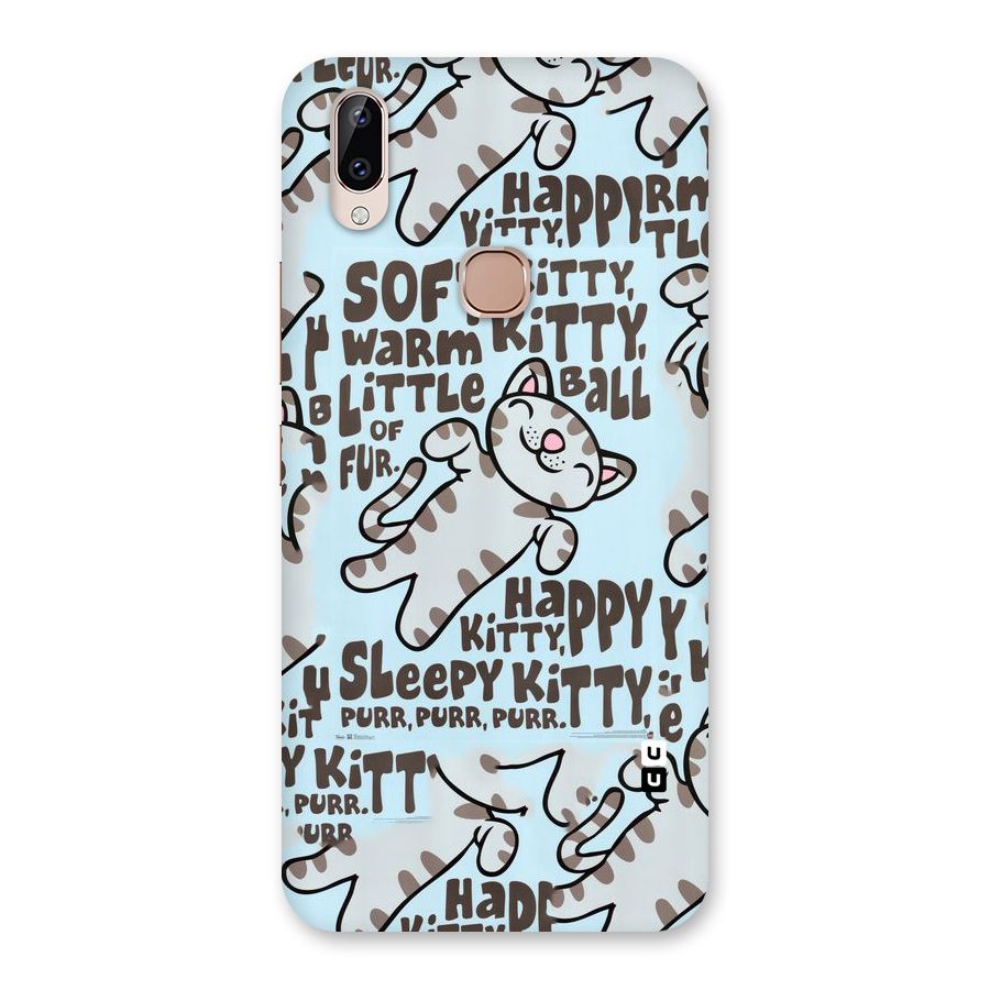 Kitty Pattern Back Case for Vivo Y83 Pro