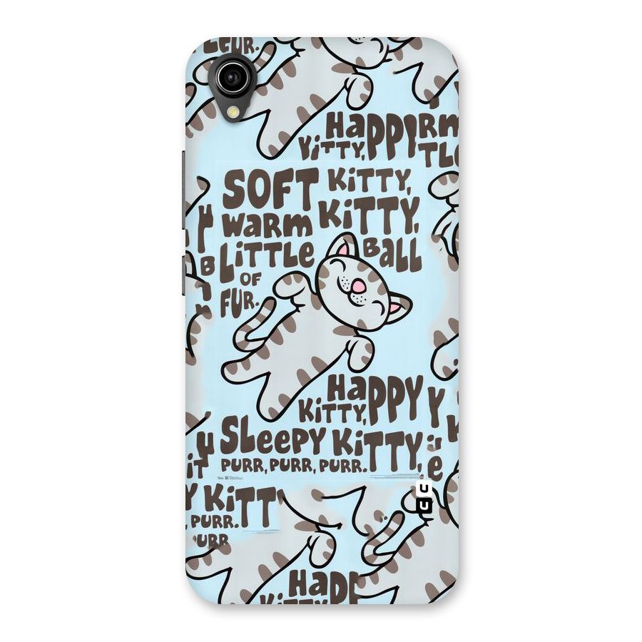 Kitty Pattern Back Case for Vivo Y90