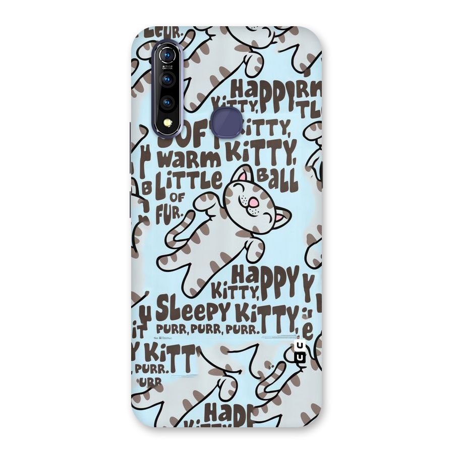 Kitty Pattern Back Case for Vivo Z1 Pro