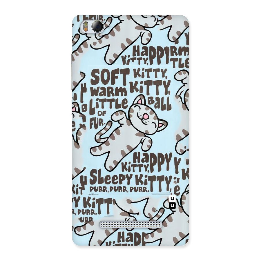 Kitty Pattern Back Case for Xiaomi Mi4i