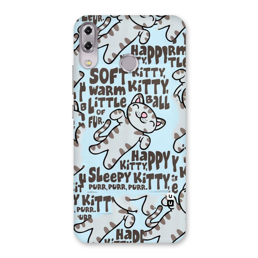Kitty Pattern Back Case for Zenfone 5Z