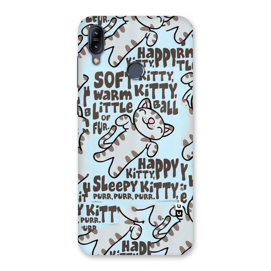 Kitty Pattern Back Case for Zenfone Max M2