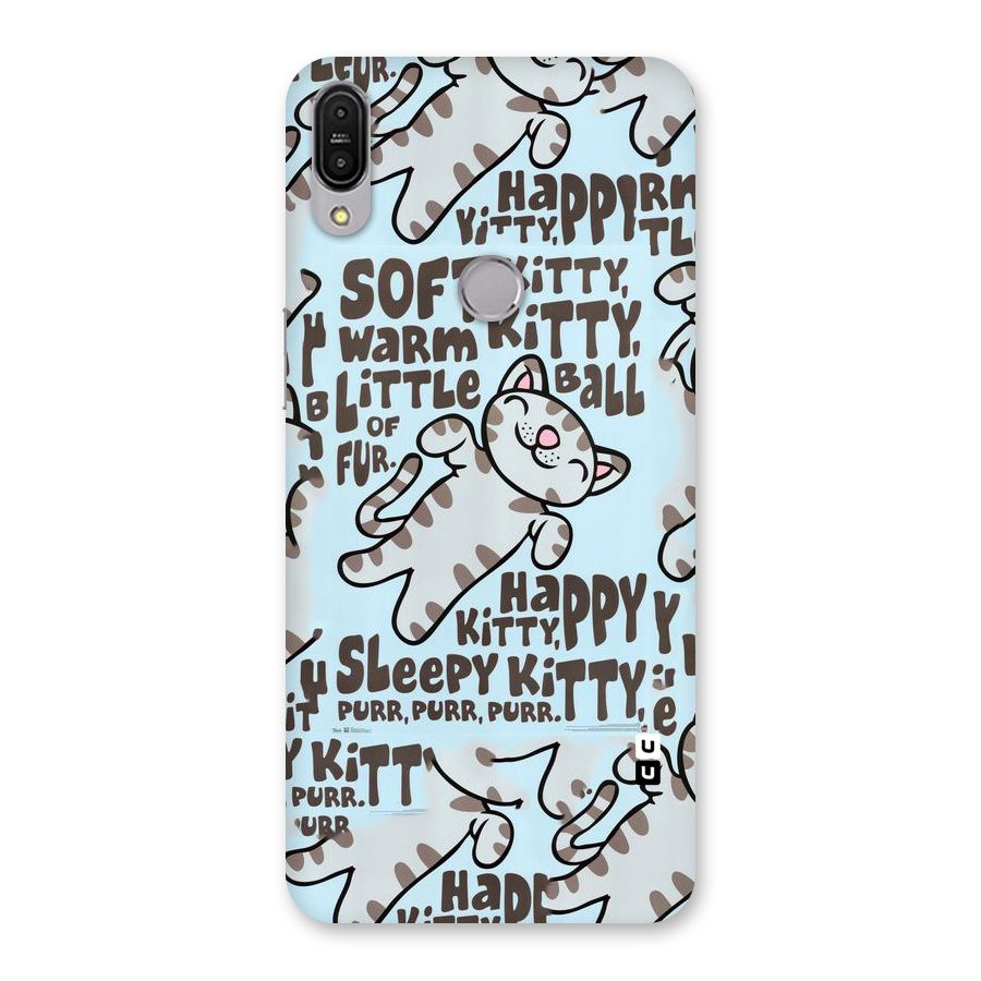 Kitty Pattern Back Case for Zenfone Max Pro M1