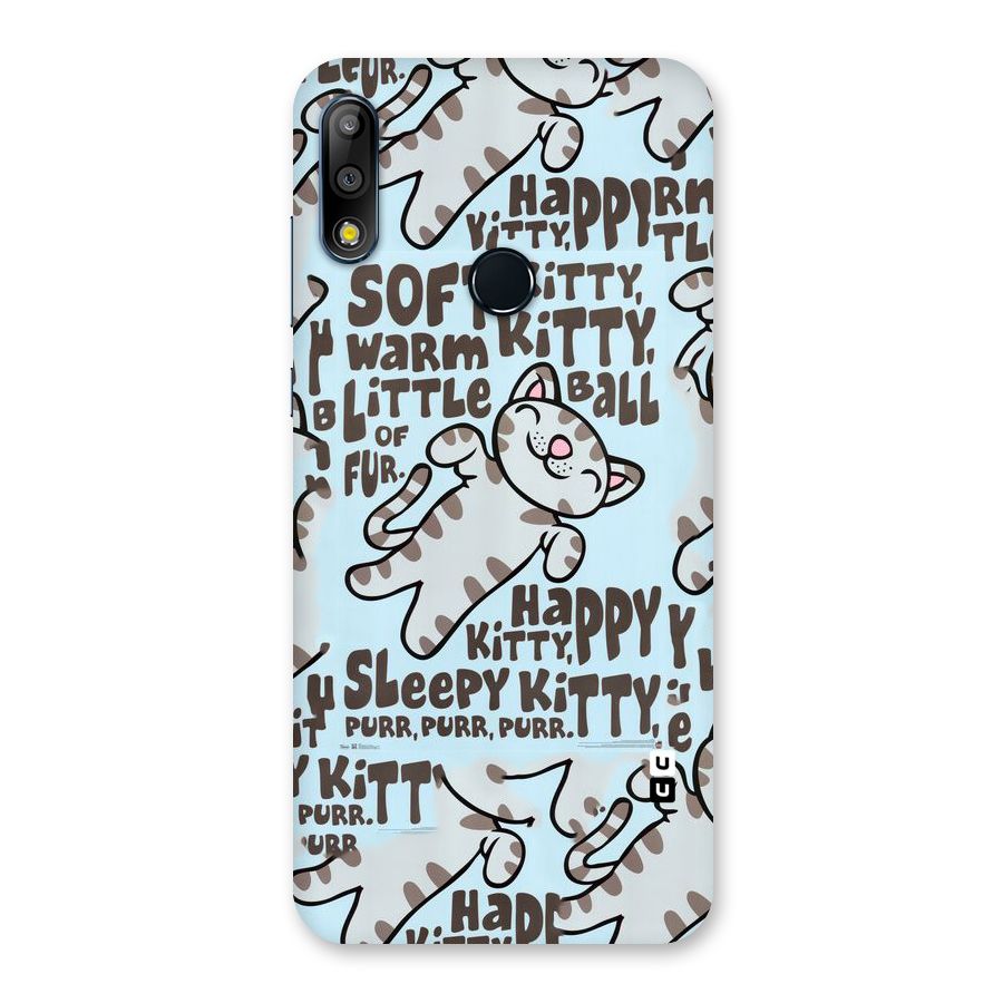 Kitty Pattern Back Case for Zenfone Max Pro M2
