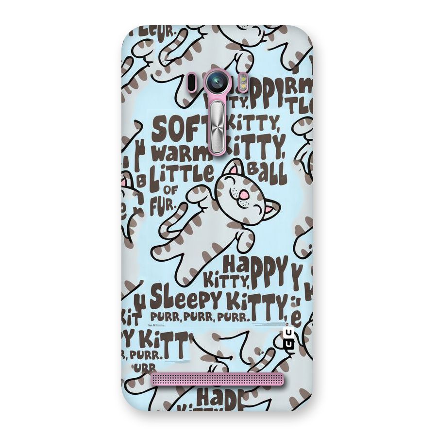Kitty Pattern Back Case for Zenfone Selfie