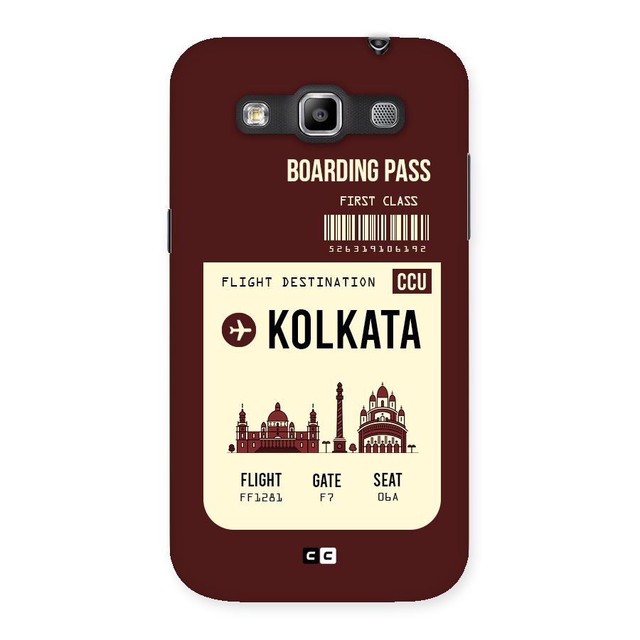 Kolkata Boarding Pass Back Case for Galaxy Grand Quattro