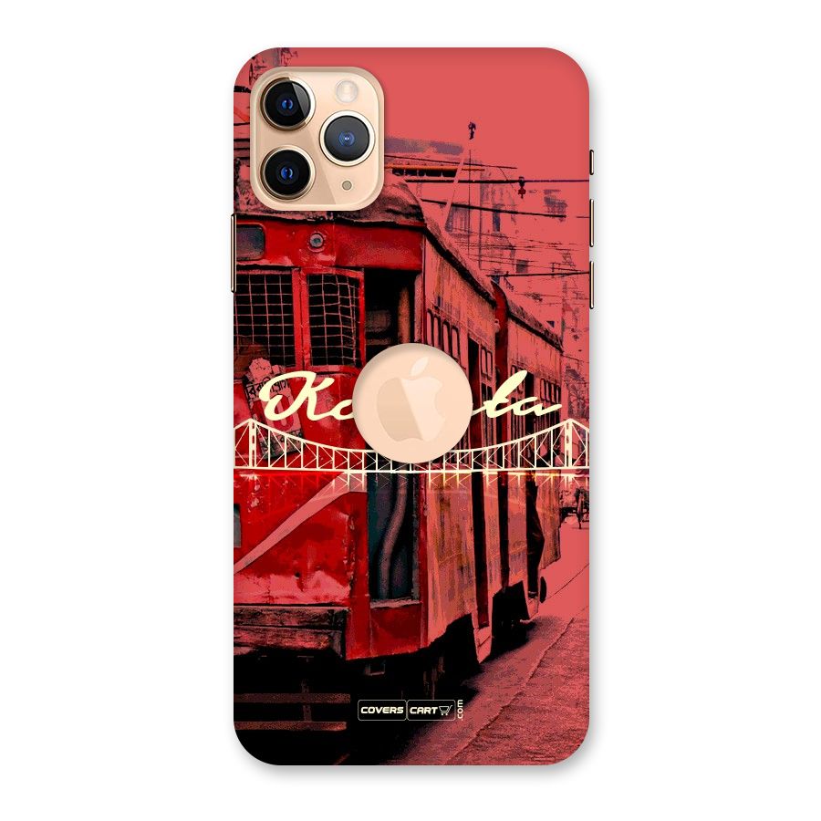 Kolkata Citystyle Back Case for iPhone 11 Pro Max Logo Cut