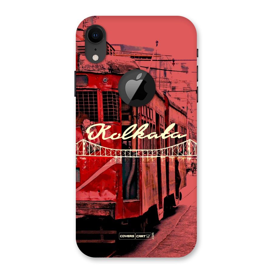 Kolkata Citystyle Back Case for iPhone XR Logo Cut