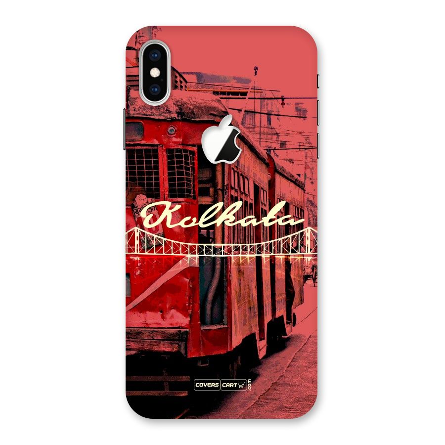 Kolkata Citystyle Back Case for iPhone XS Max Apple Cut