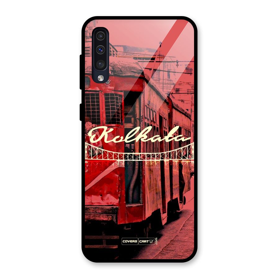 Kolkata Citystyle Glass Back Case for Galaxy A50s