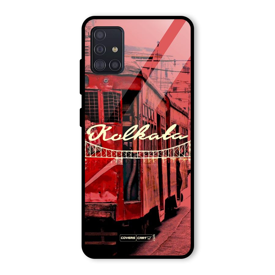 Kolkata Citystyle Glass Back Case for Galaxy A51