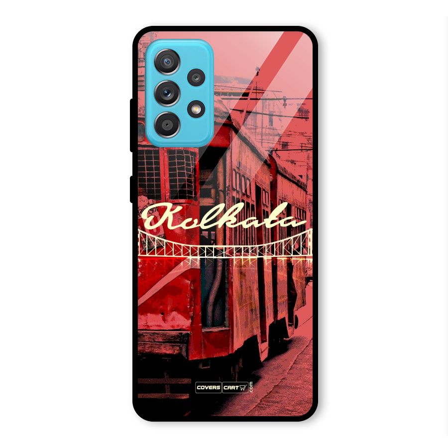 Kolkata Citystyle Glass Back Case for Galaxy A52
