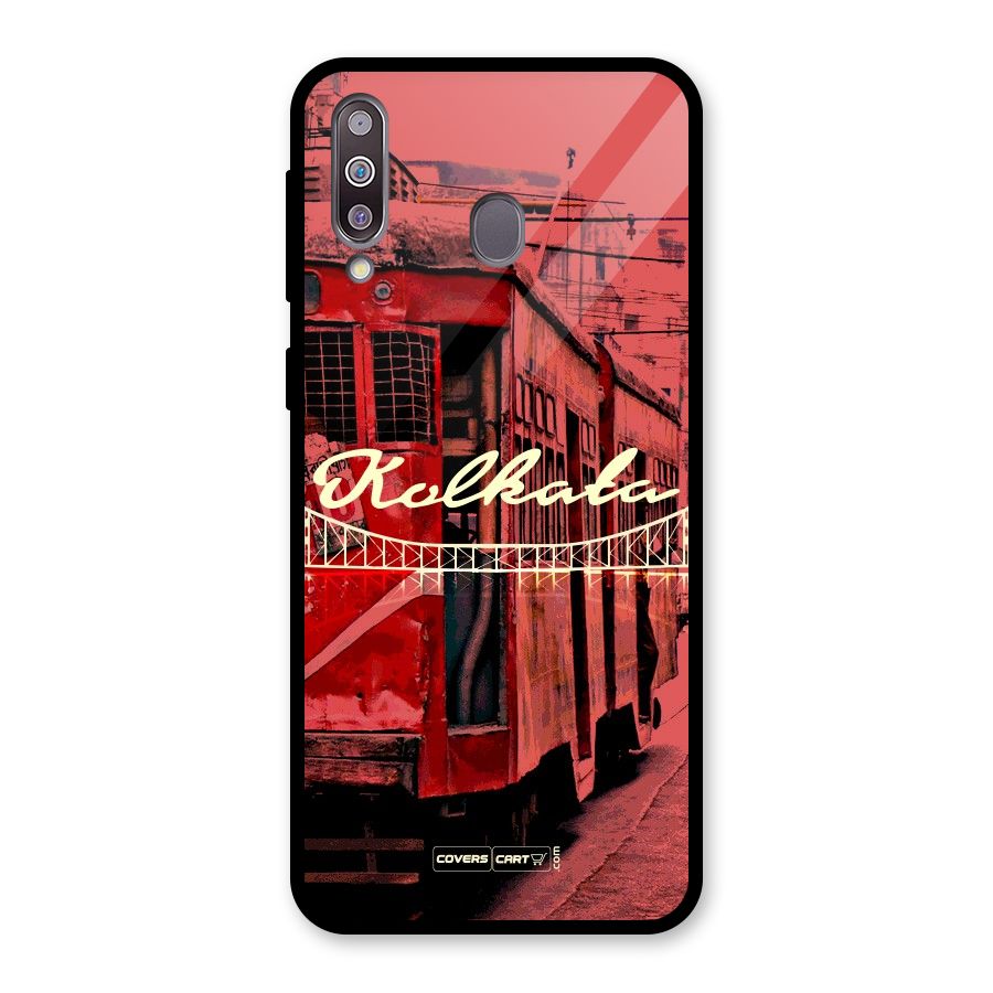 Kolkata Citystyle Glass Back Case for Galaxy M30