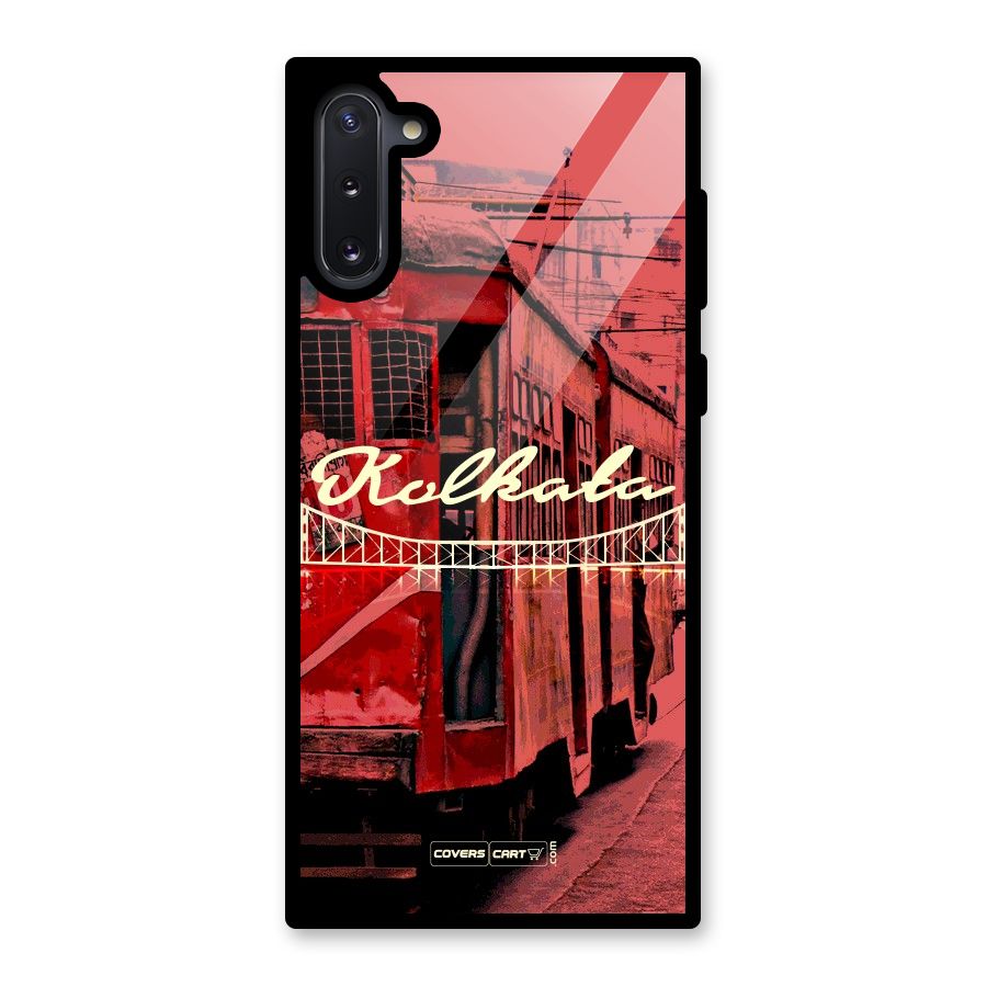 Kolkata Citystyle Glass Back Case for Galaxy Note 10