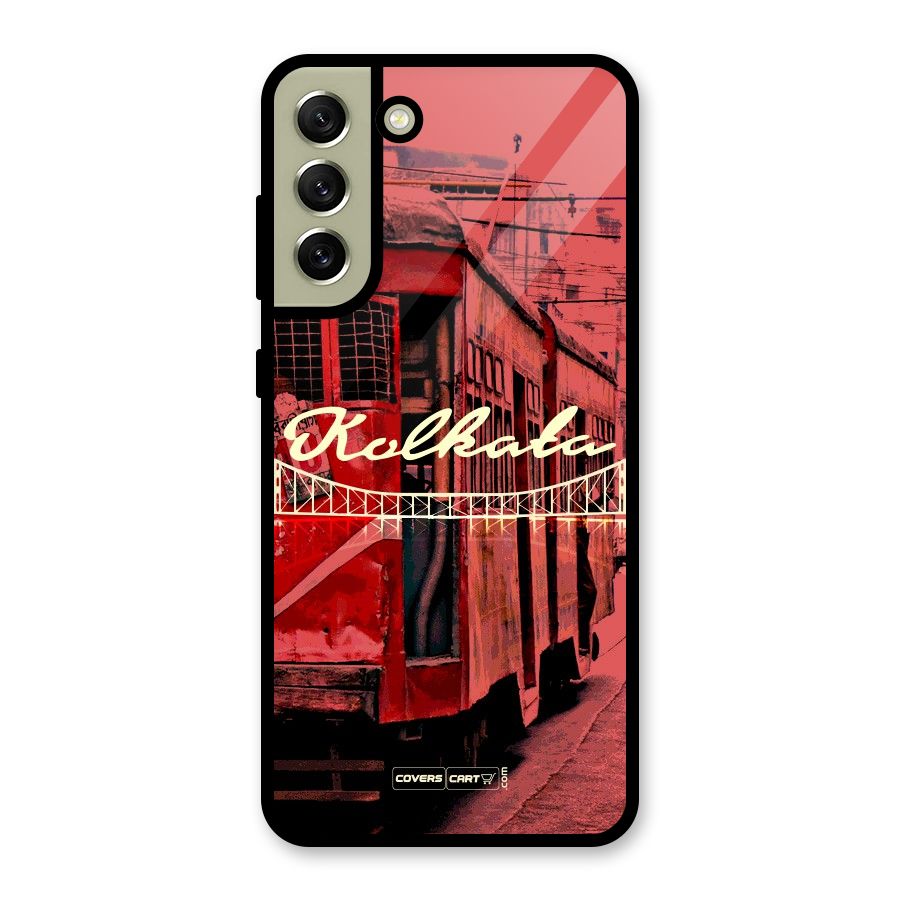 Kolkata Citystyle Glass Back Case for Galaxy S21 FE 5G