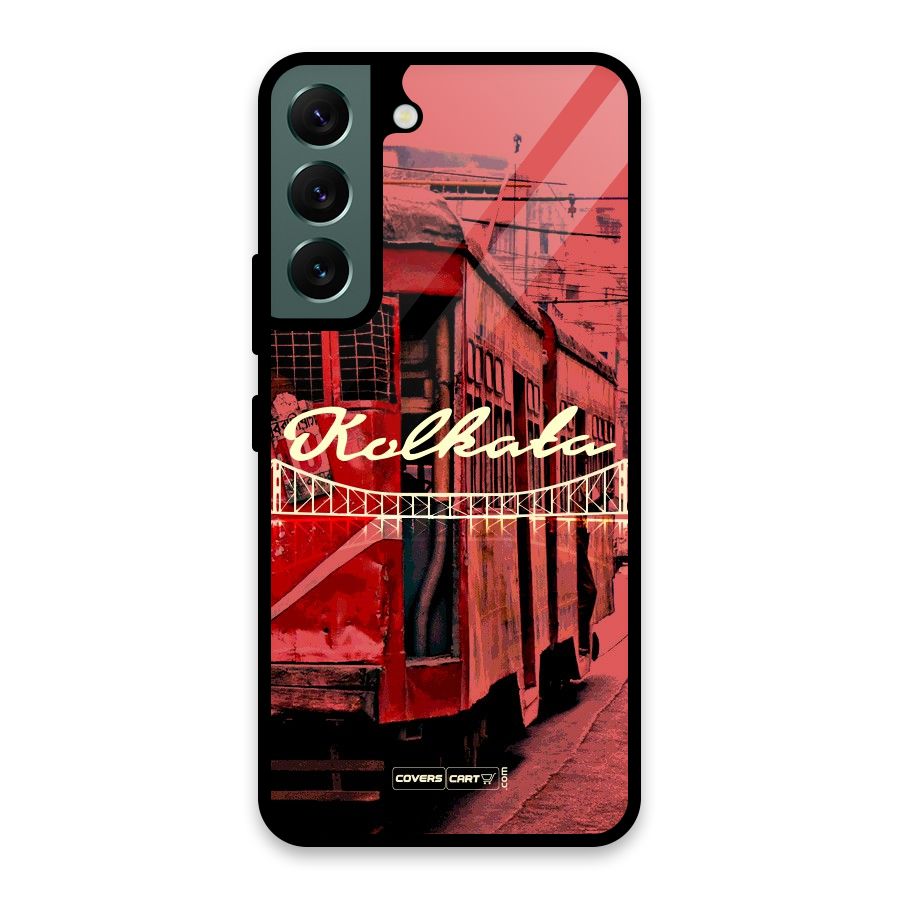 Kolkata Citystyle Glass Back Case for Galaxy S22 5G