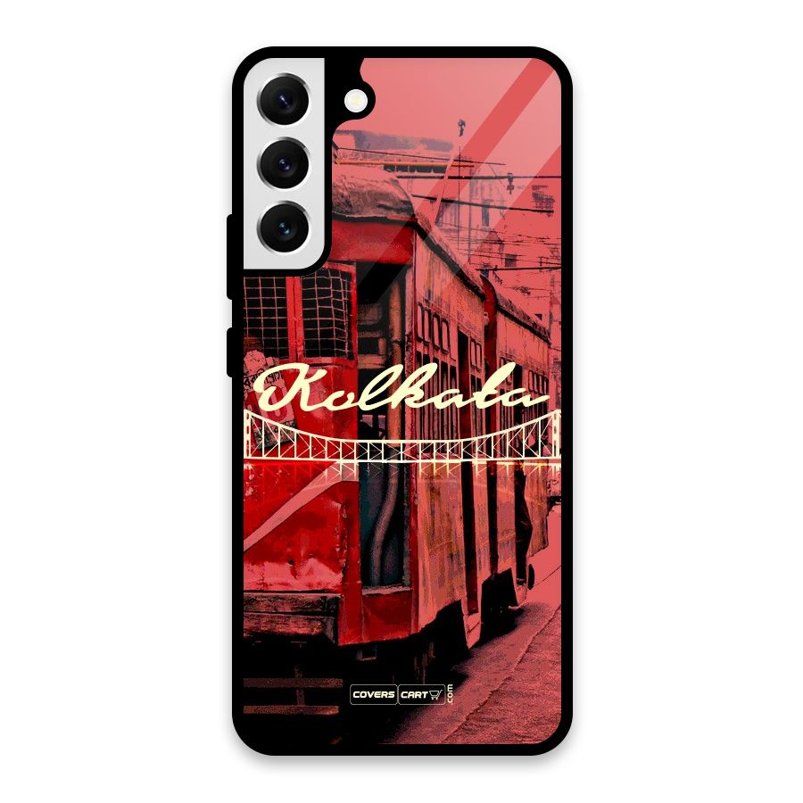 Kolkata Citystyle Glass Back Case for Galaxy S22 Plus 5G