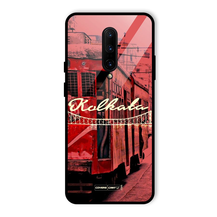 Kolkata Citystyle Glass Back Case for OnePlus 7 Pro