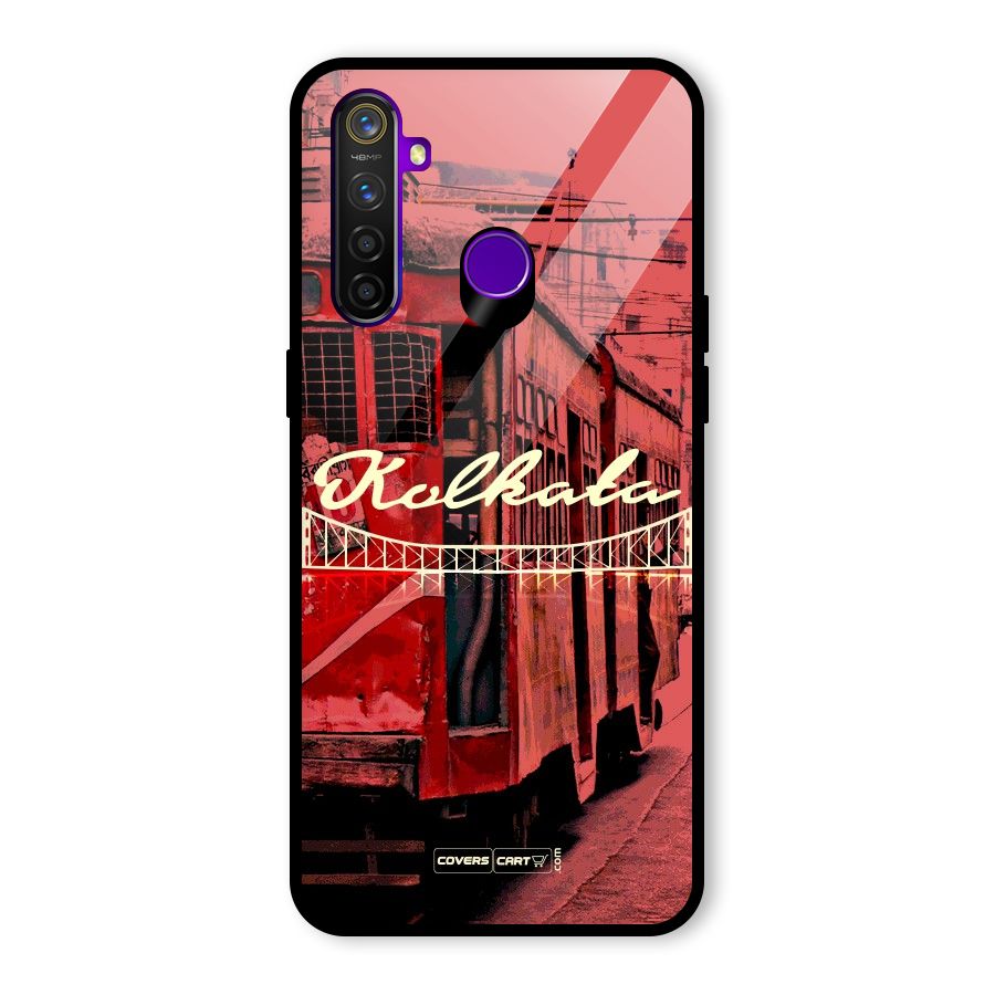 Kolkata Citystyle Glass Back Case for Realme 5 Pro
