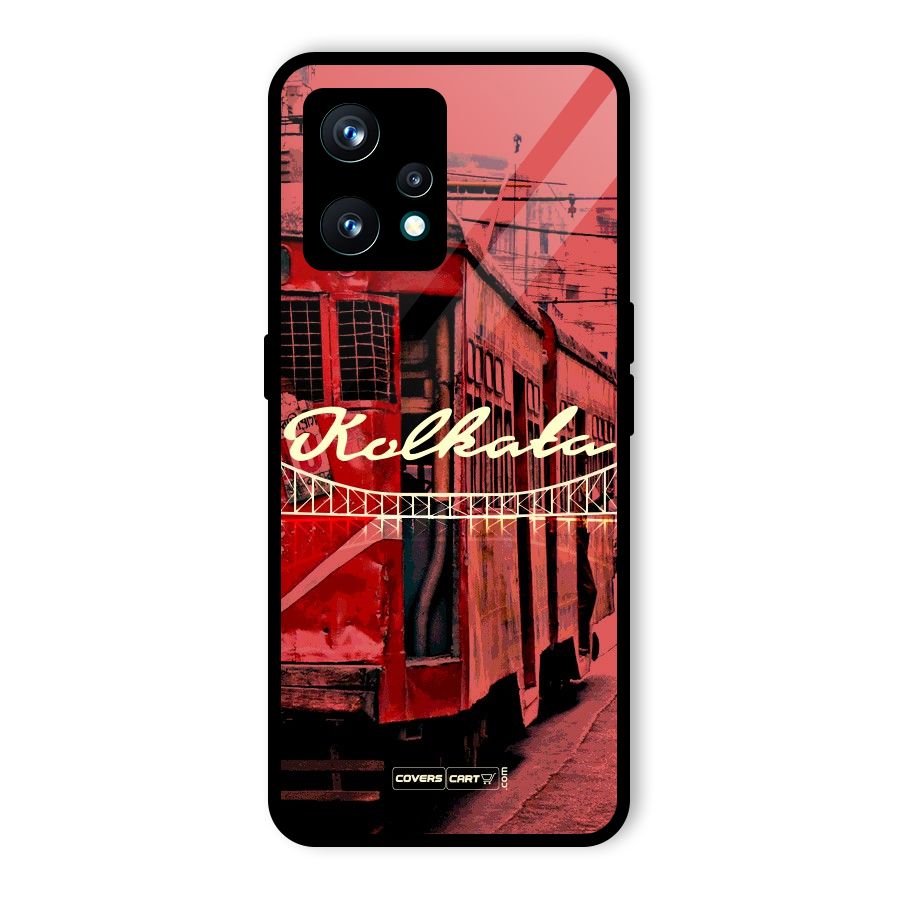 Kolkata Citystyle Glass Back Case for Realme 9 Pro Plus 5G