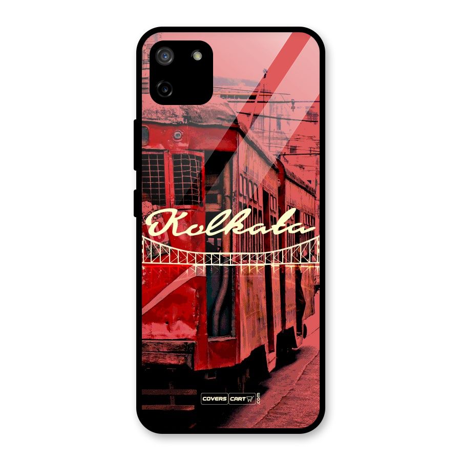 Kolkata Citystyle Glass Back Case for Realme C11