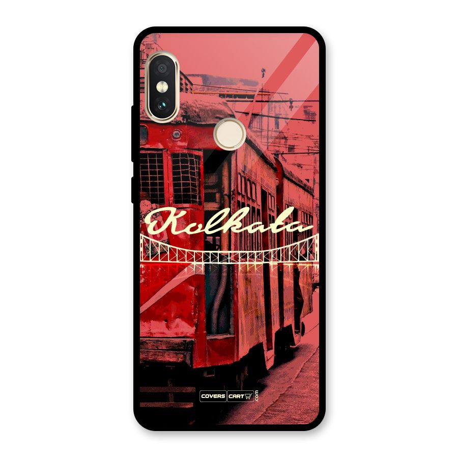 Kolkata Citystyle Glass Back Case for Redmi Note 5 Pro