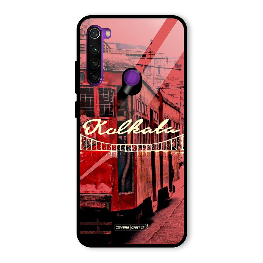 Kolkata Citystyle Glass Back Case for Redmi Note 8