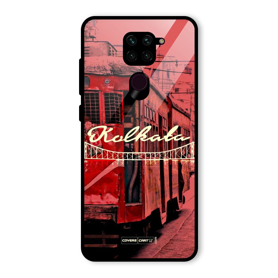 Kolkata Citystyle Glass Back Case for Redmi Note 9