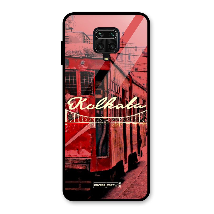Kolkata Citystyle Glass Back Case for Redmi Note 9 Pro