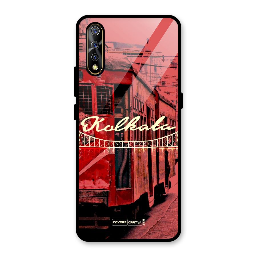 Kolkata Citystyle Glass Back Case for Vivo S1