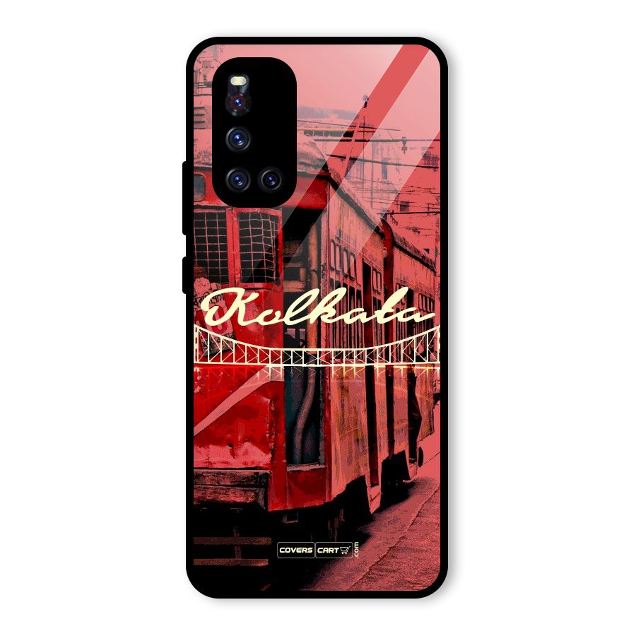 Kolkata Citystyle Glass Back Case for Vivo V19