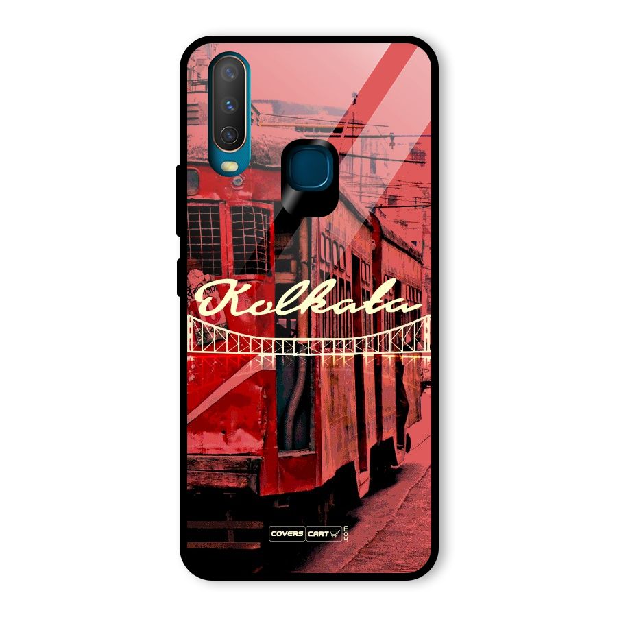 Kolkata Citystyle Glass Back Case for Vivo Y17