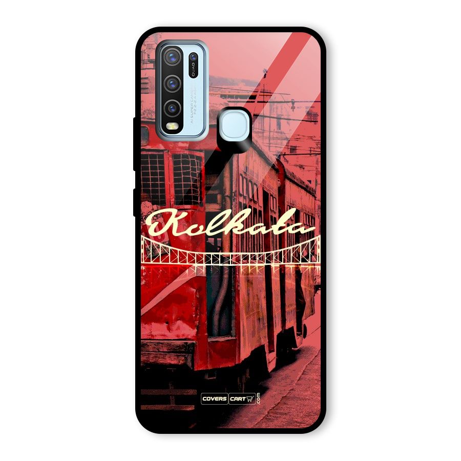 Kolkata Citystyle Glass Back Case for Vivo Y50