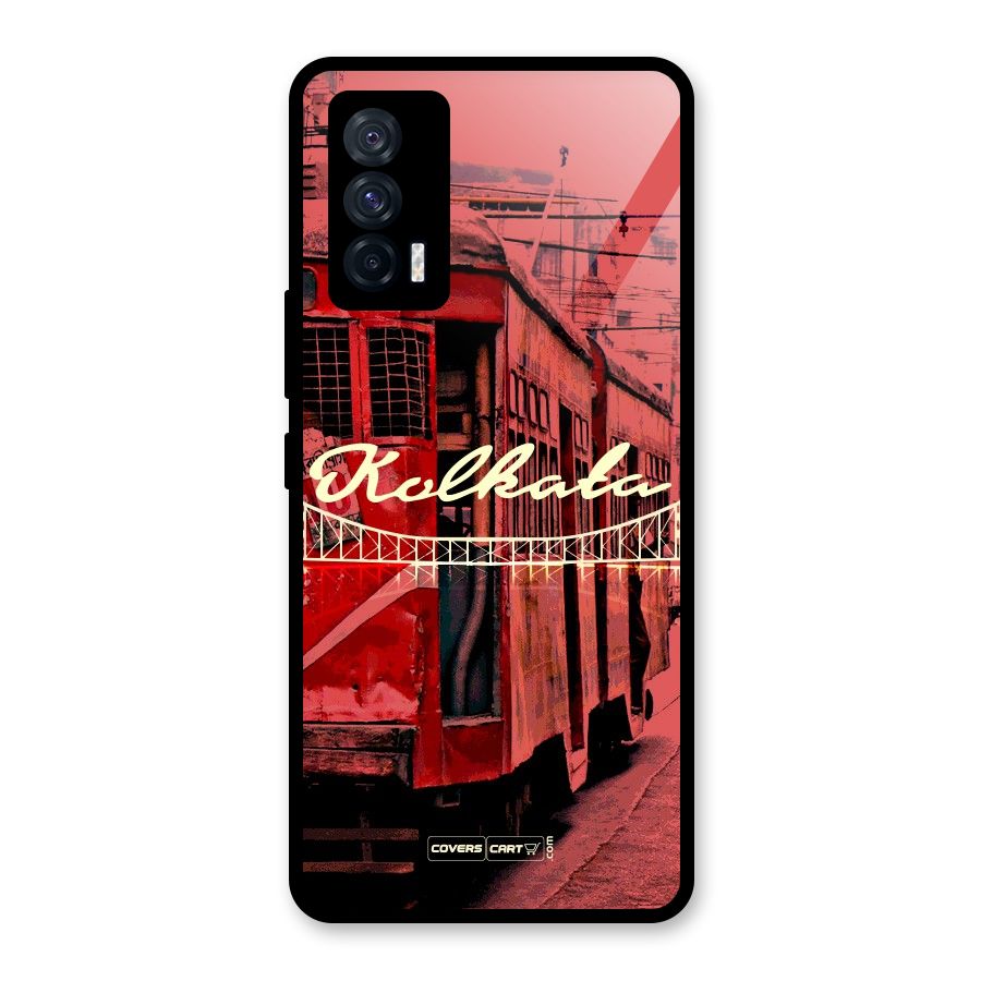 Kolkata Citystyle Glass Back Case for Vivo iQOO 7 5G