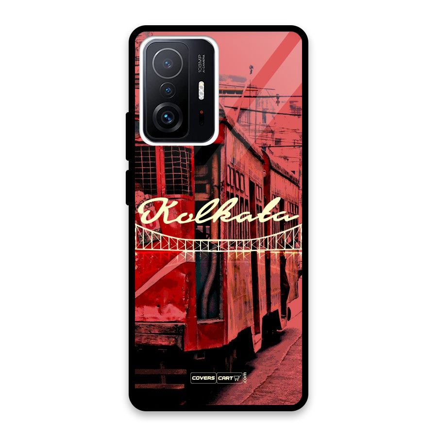 Kolkata Citystyle Glass Back Case for Xiaomi 11T Pro